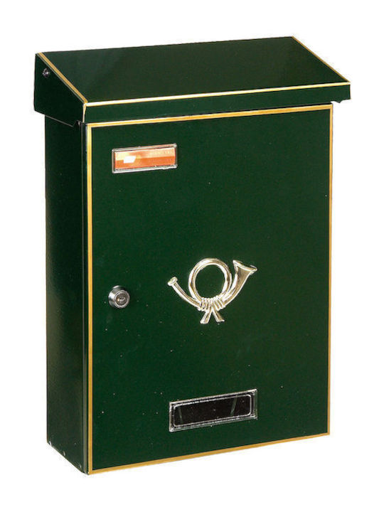 Viometal LTD 3001 Βερολίνο Outdoor Mailbox Metallic Cypress