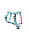 Max & Molly Dog Harness Aloha Turquoise Large 25mm x 70-98cm MM01308