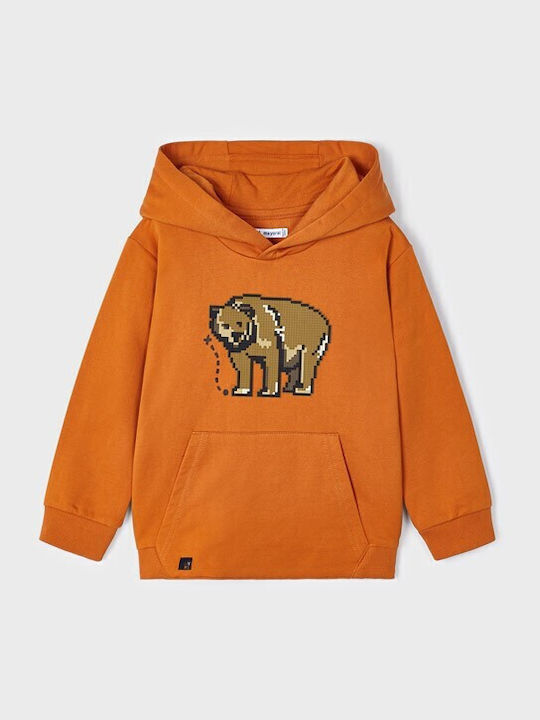 Kids Sweatshirt with Hood Yellow