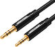 Vention Cablu Audio 3,5 mm Male - 2,5 mm Male Negru 1,5m BALBG