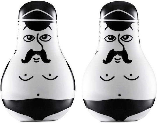 Normann Copenhagen Salt and Pepper Set Porcelain 2pcs