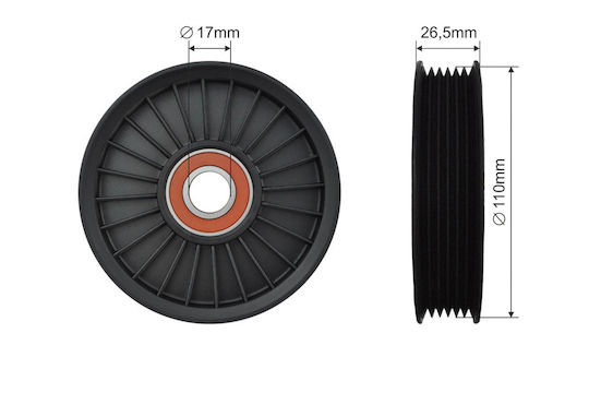 NTY for Kia Sephia Chevrolet Aveo / Kalos / Blazer / S-10 / C1500 / Cruze / Epica / Evanda / Lacetti / Nubira / Orlando / Rezzo Daewoo Kalos / Evanda / Lacetti / Nubira / Rezzo RNK-DW-008