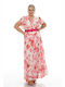 RichgirlBoudoir Summer Maxi Dress with Ruffle Floral