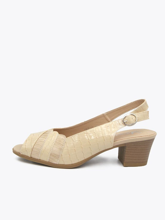 Joya Beige Heels