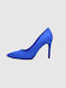 Joya Pointed Toe Blue Heels