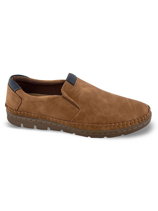 Cockers Men's Leather Casual Shoes Tabac Brown