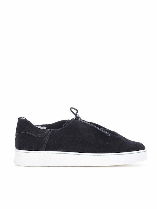 Suede Ανδρικά Casual Παπούτσια Μαύρα