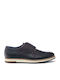 Perlamoda Men's Leather Casual Shoes Black