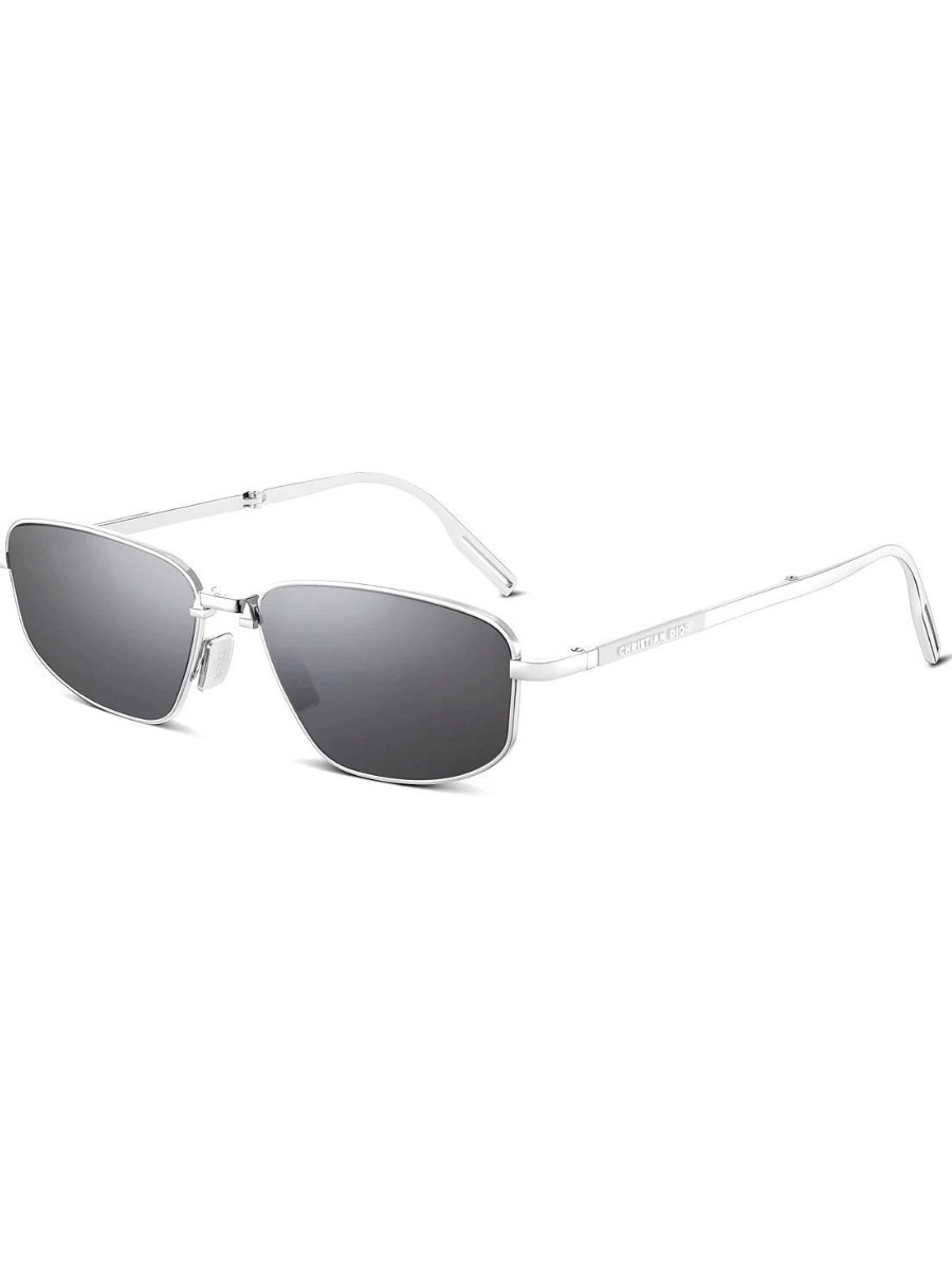 Dior Men\'s Silver Frame Sunglasses with Mirror Lenses Dior Homme Dior 0210S Sunglasses | FREE Shipping - SOLD OUT main image 4