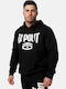 Sweatshirt mit Kapuze Schwarz