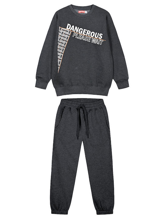Energiers Kinder Sweatpants Set - Jogginganzug Gray