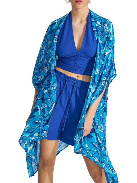 Ale - The Non Usual Casual Women's Kimono Turquoise