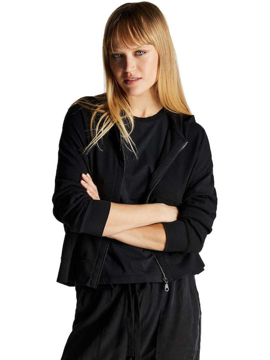 Dirty Laundry Short Women's Knitted Cardigan Black
