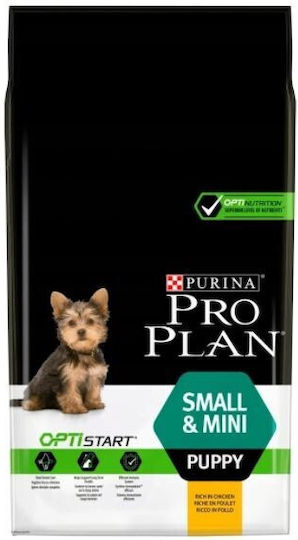 Pro Plan Pro Plan OptiStart Small & Mini Puppy 7kg Dry Food Gluten-Free for Small Breed Puppies with Chicken