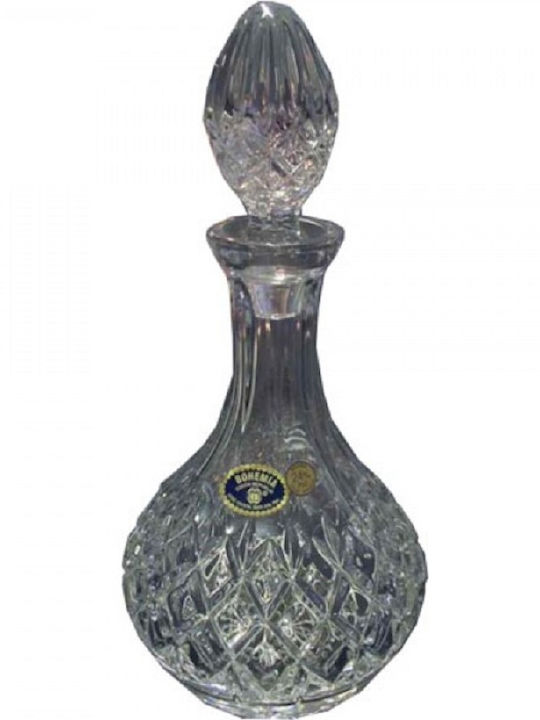 Bohemia Angela Κρυστάλλινη Καράφα Σερβιρίσματος Λικέρ με Πώμα 750ml