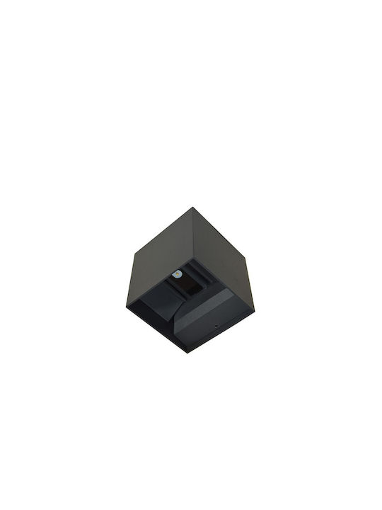 Bowi Kreon Επιτοίχιο Εξωτερικό Σποτ LED IP54 3W με Θερμό Λευκό Φως