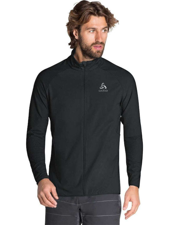 Odlo Zeroweight Warm Hybrid Μπουφάν Μαύρο