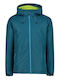 CMP Men's Winter Jacket Waterproof Blue