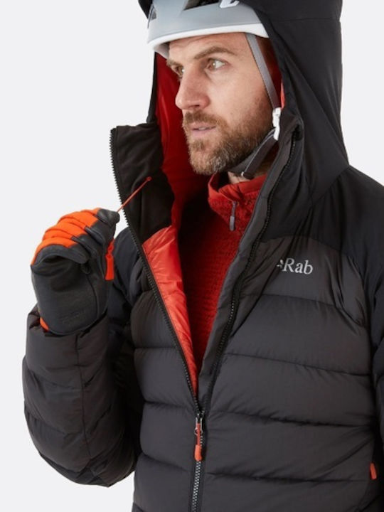 Alpine Χειμωνιάτικο Μπουφάν Puffer Μαύρο