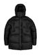 Winter Jacke Puffer Wasserdicht Schwarz