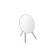 Koopman Koopman Schminkspiegel Tischgerät 17cm Rosa