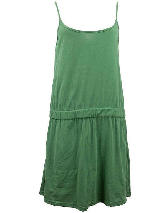 FantazyStores Καλοκαιρινό Mini Φόρεμα Πράσινο