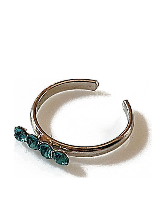 Bizoutaki Damen Ring mit Steinen