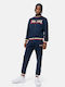 Poolewe Tracksuit with Elastic Navy Blue