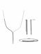Kiriakos Gofas Set with Necklace , Earrings & Bracelet from White Gold 14K