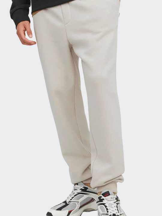 Jogginghose mit Gummizug Beige