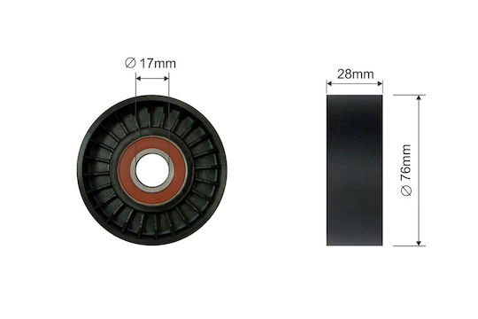 NTY for Chevrolet Aveo / Kalos / Cruze / Nubira Daewoo Kalos / Lanos / Nubira RNK-DW-010