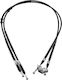 NTY Handbrake Cable for Opel Zafira SsangYong Family