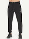 Pantaloni de trening cu Elastic Negru