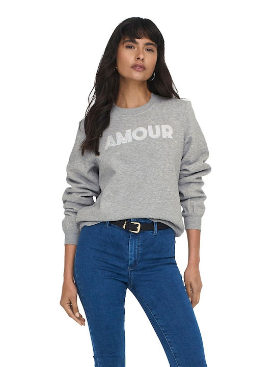 Only Women's Sweatshirt Gray