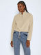 Noisy May Women's Sweatshirt Beige