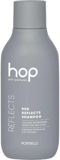Montibello Hop Red Reflects Shampoos Reconstruction/Nourishment & Hydration for Coloured Hair 300ml
