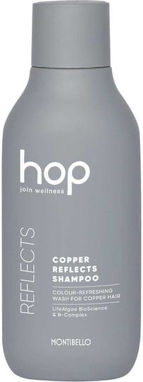 Montibello Hop Copper Reflects Sampon De Par Reconstrucție/Hrană Și Hidratare Pentru Păr Vopsit 300ml
