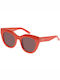 Le Specs Air Heart Sonnenbrillen mit Rot Rahmen und Rosa Linse LSP2202581