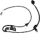 NTY Αισθητήρας ABS για Opel Insignia Saab 9-5