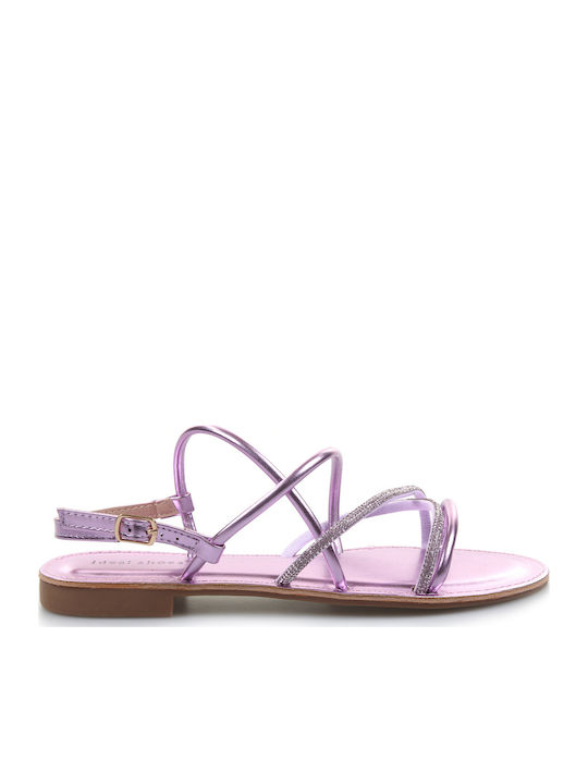 Fshoes Γυναικεία Σανδάλια Μωβ