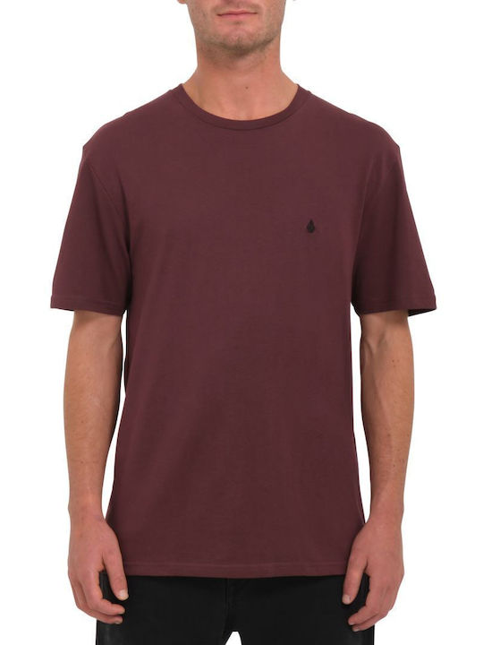 Volcom Men's Short Sleeve T-shirt Brown