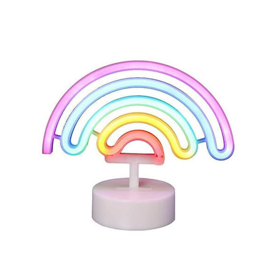 Led Kids Decorative Lamp Rainbow Multicolour