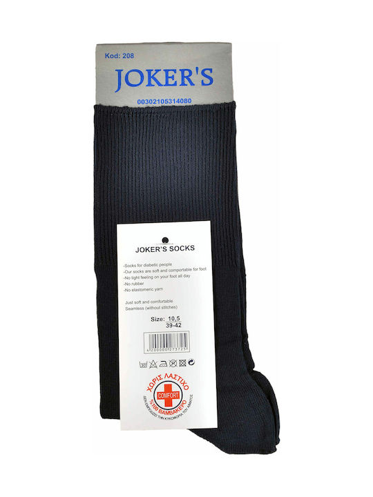Jokers Unisex Μονόχρωμες Κάλτσες Μπλε