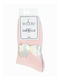 Kal-tsa Damen Einfarbige Socken Rosa 1Pack