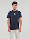 Lacoste Herren T-Shirt Kurzarm Marineblau