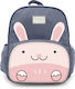 Nuvita Schulranzen Rucksack Grundschule, Grundschule Dark Grey Bunny