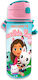 Kids Licensing Kids Water Bottle Aluminium with Straw Gabby's Dollhouse 600ml