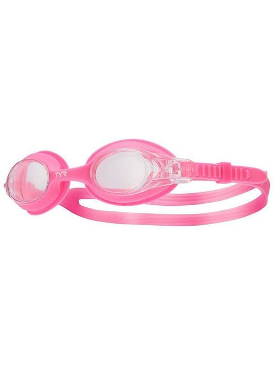 Tyr SWIMPLE Γυαλιά Κολύμβησης Παιδικά με Αντιθαμβωτικούς Φακούς Ροζ