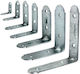Γωνία Ραφιού Γαλβανιζέ σε Ασημί Χρώμα 20x20mm 3100000000009