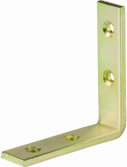 Raft de colț Robust din Metal în Culoare Bronz 80x80mm 1buc